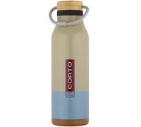 Gourde isotherme corto thermo 700 ml argile avec bouchon bambou