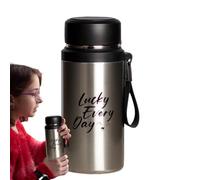 Gourde isotherme de 800 ml - Bouteille de sport anti-fuite avec infuseur à | Fermeture sous vide, légère et compacte pour le sport, les loisirs et l'extérieur