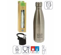 Gourde isotherme Élémenterre Kaktus Argenté 500 ml