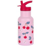 Gourde isotherme - A Little Lovely Company - Cerise - Acier inoxydable - Enfant - Rose