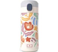 Gourde Isotherme Enfant Monbento MB Pop, 360 ml, Acier Inoxydable, Bouchon Sport Ouverture Rapide, Pop Paper Cut