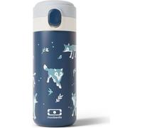 Gourde Isotherme Enfant Monbento MB Pop, 360 ml, Acier Inoxydable, Bouchon Sport Ouverture Rapide, Pop Wolf