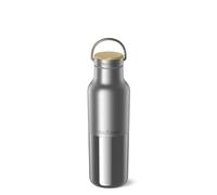 Klean Kanteen - Rise Reflect 16 oz w/ Bamboo Cap - Bouteille isotherme Brushed Stainless - 16 oz (473 ml)
