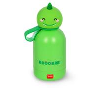 Legami – Gourde isotherme enfants Dino – Double paroi inox 18/8, hermétique, 310 ml, 12h chaud/24h froid