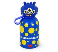 LEGAMI - Bouteille d'eau pour enfants Hot&Cold BFF, Monster, double couche en acier inoxydable 18/8 avec fermeture hermétique, garde le chaud pendant 12 h et le froid pendant 24 h, capacité 310 ml