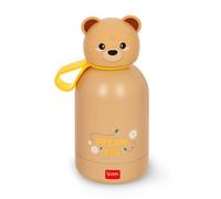 LEGAMI - Bouteille d'eau pour enfants Hot&Cold BFF, Teddy Bear, double couche en acier inoxydable 18/8 avec fermeture hermétique, garde le chaud pendant 12 h et le froid pendant 24 h, capacité 310 ml