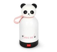 LEGAMI - Bouteille d'eau pour enfants Hot&Cold BFF, Panda, double couche en acier inoxydable 18/8 avec fermeture hermétique, garde le chaud pendant 12 h et le froid pendant 24 h, capacité 310 ml