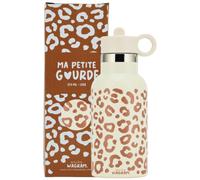Gourde isotherme léopard crème (350 ml)