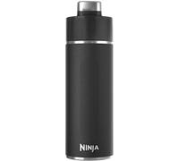 Ninja Thirsti Utilisation quotidienne, Fitness, Randonnée, Sports 700 ml Plastique, Acier inoxydable Noir