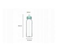 Gourde isotherme - U-GROW - Campus - 500 ml - Bleu - Isotherme