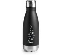 Lacor Bouteille en acier inoxydable à double paroi, noir, 0,26 l