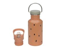 Gourde - Lässig - Happy Prints - inox - 500 ml - caramel