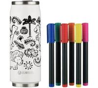 Gourde LES ARTISTES PARIS Creative Color Set Dino mat 500ml