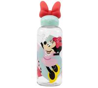 Stor Bouteille originale Disney Minnie 3D pour filles 560 ml multicolore, en plastique, avec couvercle décoré et avec des images de personnages de télévision.