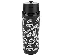 Gourde paille Nike TR Renew Recharge Graphic Noir TU