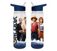 Gourde plastique World Trade and Technologies One Piece Live Action The Crew Blanc 700 ml