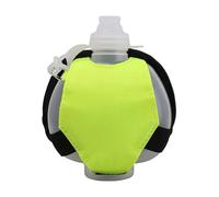 Gourde portable pour le poignet - Bouteille d'hydratation pour bras en silicone - Gourde réglable - Porte-gobelet de sport résistant fuites - Avec sangle Fless
