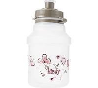 Gourde + porte-Gourde clair bouchon à clipser Polisport Birdy Blanc 350 ml