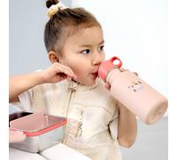 Gourde pour enfant inox Sunny Explorer rose et pink (500 ml)