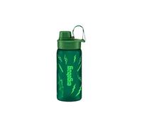 Gourde sans BPA 550 ml, anti-fuite et compatible avec les boissons gazeuses, passe au lave-vaisselle, double paroi isolée flashs - Vert foncé