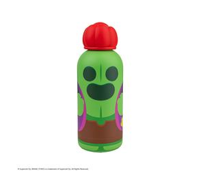 Gourde Sculptée Isotherme Spike - Brawl Stars Vert TU