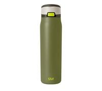 Gourde Simple Modern Mesa Loop avec paille | Bouteilles isothermes en acier inoxydable compatibles avec les porte-gobelets pour les voyages, le sport et l’école | 890ml | Cricket