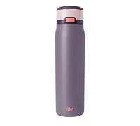 Gourde Simple Modern Mesa Loop avec paille | Bouteilles isothermes en acier inoxydable compatibles avec les porte-gobelets pour les voyages, le sport et l’école | 890ml | Iris Sage