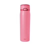 Gourde Simple Modern Mesa Loop avec paille | Bouteilles isothermes en acier inoxydable compatibles avec les porte-gobelets pour les voyages, le sport et l’école | 710ml | Velvet Pink