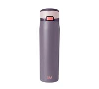 Gourde Simple Modern Mesa Loop avec paille | Bouteilles isothermes en acier inoxydable compatibles avec les porte-gobelets pour les voyages, le sport et l’école | 710ml | Iris Sage
