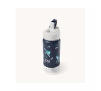 Gourde Isotherme 2 En 1 Avec Paille 300ml Twisty Bleu Wolf TU