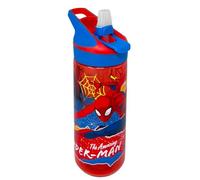 Gourde Spider-Man Marvel 620 ml en Tritan Bouteille pop-up avec paille intégrée et poignée sans BPA pour enfants, école, sport et loisirs