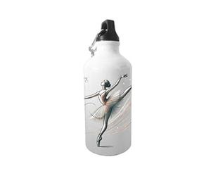 Gourde sport ballerine en aluminium 500 ml