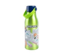 Stor Minecraft Bouteille d'eau en aluminium pour enfants avec poignée sur bouchon 750 ml