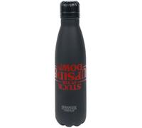Stranger Things MDB25388 Gourde Metallique 17,5oz / 500ml-Stranger Things (Stuck in The Upside Down) 500ml, Noir et Rouge
