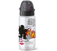 Gourde stylée Emsa Drink2go Tritan 0.5L décor pompier G
