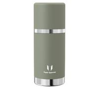 Gourde Super Sparrow en acier inoxydable - Thermos - 500 ml - Sans BPA - Bouchon anti-fuites - Sert également de gobelet