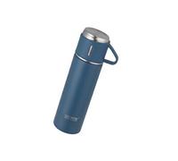 Gourde Thermique sous Vide 500ml Acier inoxydable Filtre à Thé Bleu Bleu