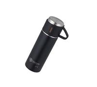 Gourde Thermique sous Vide 500ml Acier inoxydable Filtre à Thé Noir