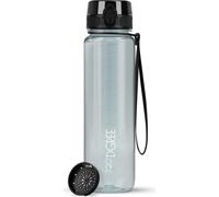 Gourde uberBottle crystalClear avec filtre, 1 000 ml / Bleu glacier / 720°