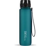 Gourde uberBottle softTouch avec compartiment à fruits, 1 000 ml / Vert émeraude / 720DGREE
