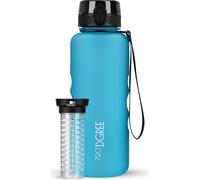 Gourde uberBottle softTouch avec compartiment à fruits, 1 500 ml / Bleu ciel / 720DGREE