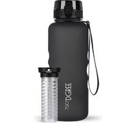 Gourde uberBottle softTouch avec compartiment à fruits, 1 500 ml / Noir onyx / 720DGREE
