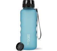 Gourde uberBottle softTouch avec filtre, 1 500 ml / Aqua Blue / 720°