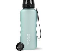 Gourde uberBottle softTouch avec filtre, 1 500 ml / Vert printemps / 720DGREE