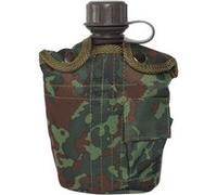 Gourde us 1 litre avec housse camo flecktarn Flecktarn G
