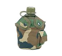 Gourde US en plastique avec Quart et housse. Mil-Tec