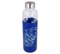 Stor Bouteille Sonic en verre avec manchon silicone réutilisable 585 ml