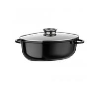 GOURMET Céramica Stone Cocotte Fonte Alu Revêtement Céramique D38 cm induction