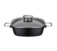 GOURMET Granit Cocotte Sauteuse Fonte Alu revêtue induction