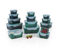 GOURMETmaxx Boîtes de conservation Klick-it Set de 14 | Boîtes à provisions sans BPA, parfaitement adaptées au lave-vaisselle, au micro-ondes et au congélateur | Étanches, anti-fuites et empilables